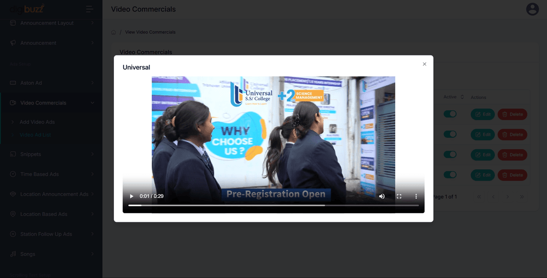 Digibuzz | Ad Management System screenshot 2